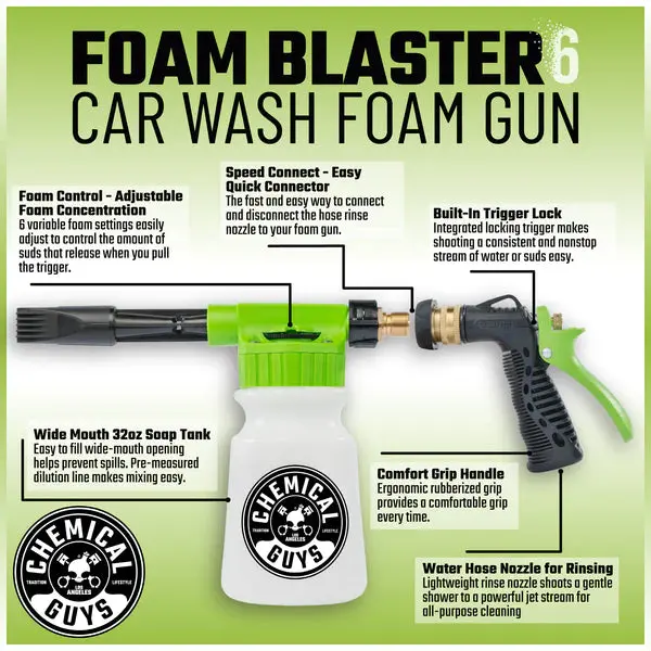 Chemical Guys Foam Blaster 6 Wash Gun - Image 4