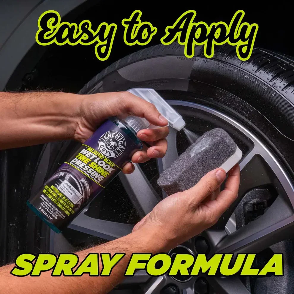 Chemical Guys Galactic Black Tire Shine Dressing 16oz - Image 7