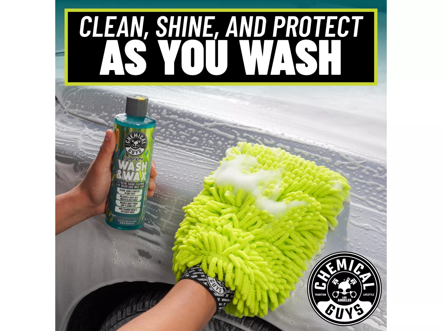 Chemical Guys Sudspreme Car Wash & Wax 64oz - Image 3