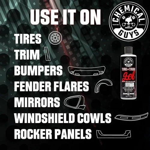 Chemical Guys New Look Tire & Trim Gel 16oz - Image 9