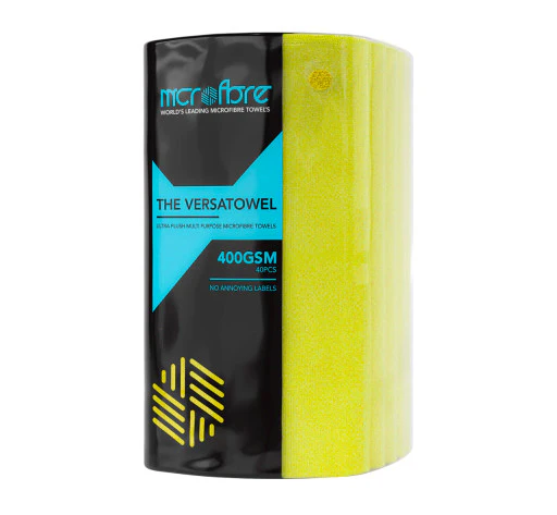 Mcrofbre Versatowel Ultra Plush 400GSM Microfibre Cloths 40 Pack - Image 3